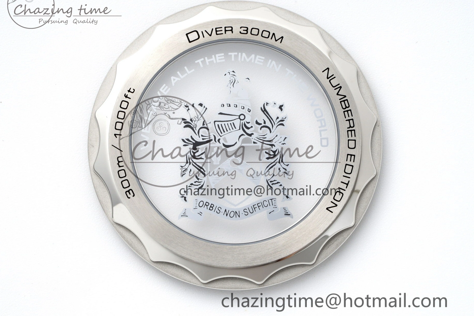 0521 Unisex Seamaster 300M 007 Platinum VSF 1:1 Best Edition Gray Dial on SS Bracelet A 7826